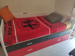 Mueble de cama canapé con cabezal