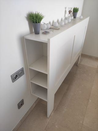 Mueble de cama canapé con cabezal