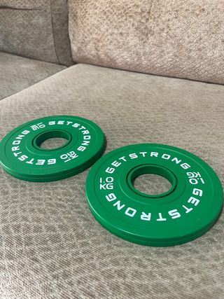 Pesas GETSTRONT NUEVAS 1Kg