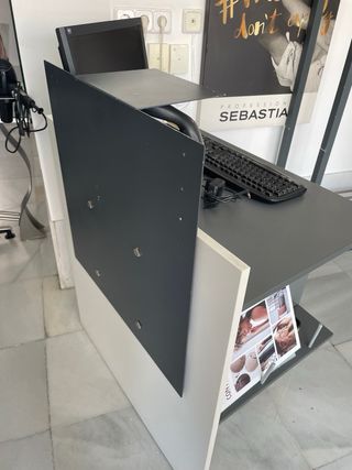 Mueble de recepcion para peluqueria