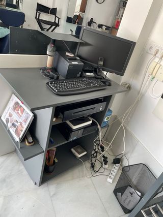 Mueble de recepcion para peluqueria