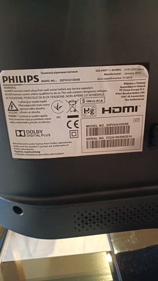 Televisor Phillips digital HD hdmi