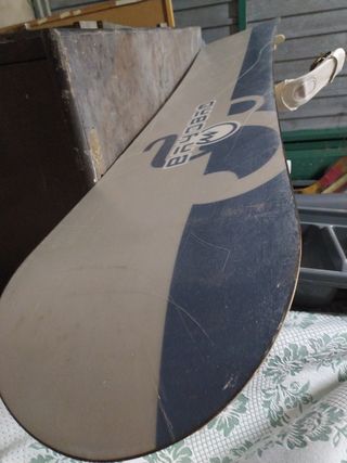Tabla snowboard 163cm  fijaciones fr9