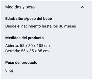 Trona evolutiva JANÉ MILA de 0 a 36 meses