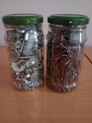 Componentes consumibles de ferretería