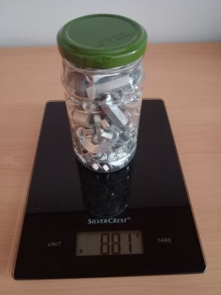 Componentes consumibles de ferretería