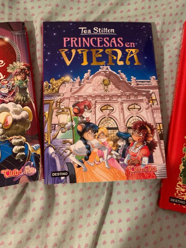 Lote 4 libros tea stilton niña