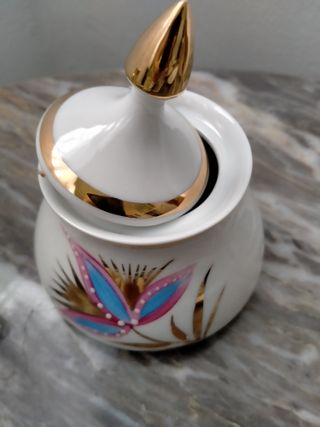 Juego de cafe antiguo de porcelana