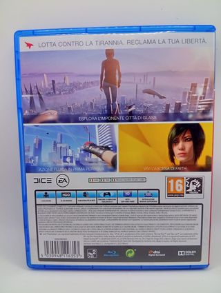Mirrors Edge Catalyst PlayStation 4