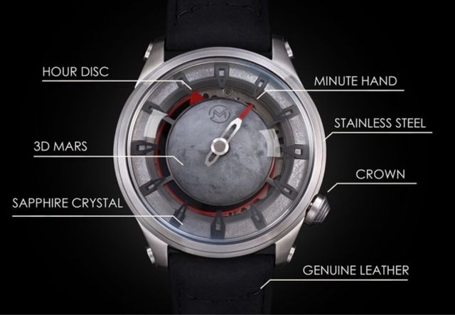 Reloj automático Mono Mars Mission OVD MM001