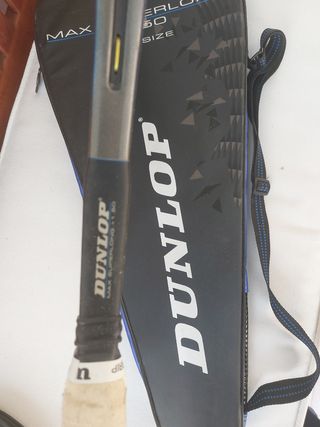 Raqueta de tenis dunlop max superlong