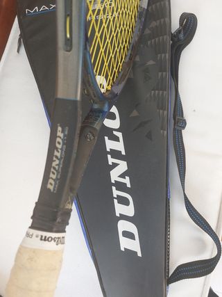 Raqueta de tenis dunlop max superlong