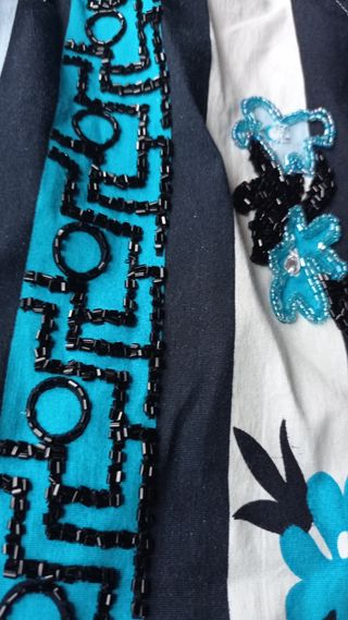 Vestido BANTIK pedrería T.M