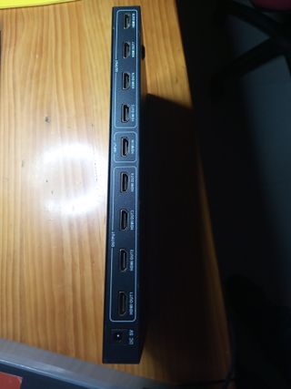 Repartidor activo HDMI 1 ent/8 sal/Spliter 4K, 3D