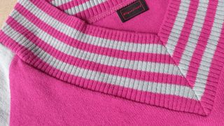 Jersey Hipnotized T.38 fucsia y gris
