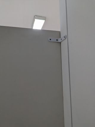 Biombo de separación para oficina blanco