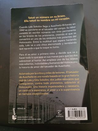 Novela: "El Tatuador de Auschwitz"