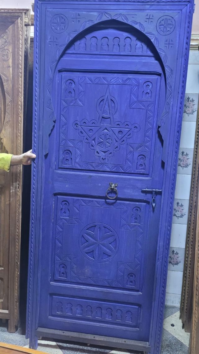 Portas de madeira marroquinas