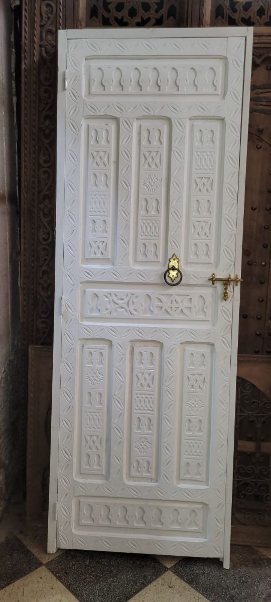 Portas de madeira marroquinas