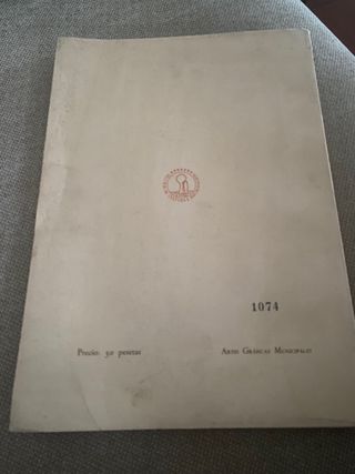 Libro Antiguo “Casa de la Villa de Madrid”