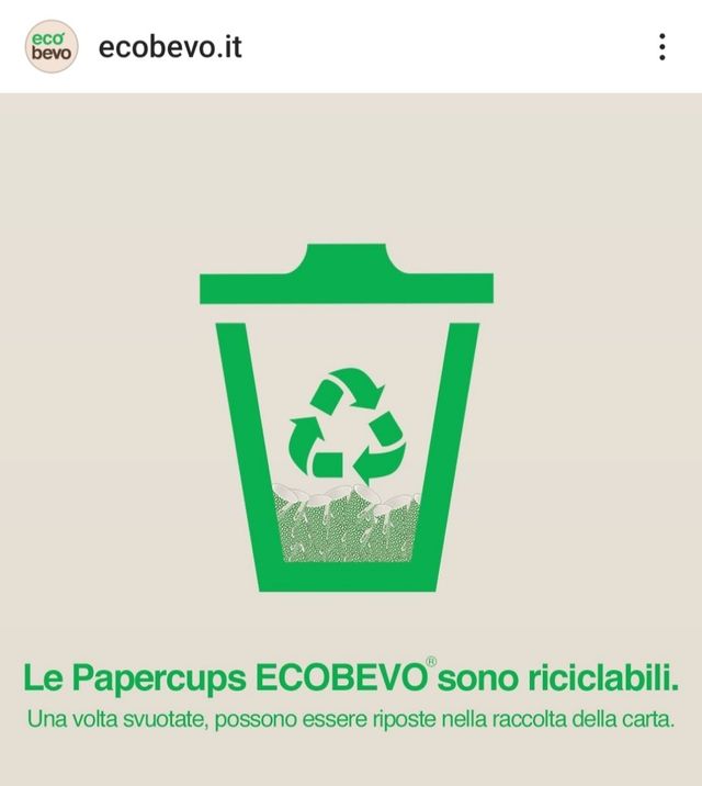 Bicchieri ecobevo reciclabili 2.5 oz