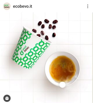 Bicchieri ecobevo reciclabili 2.5 oz