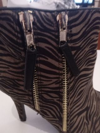 Botin de mujer de piel 