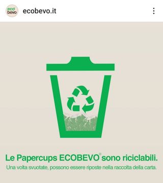 Bicchieri ecobevo reciclabili 4 oz