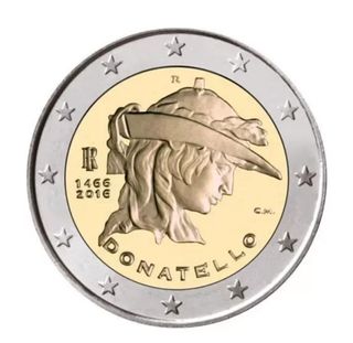 Moneda 2 euro Italia 2016. Vendo