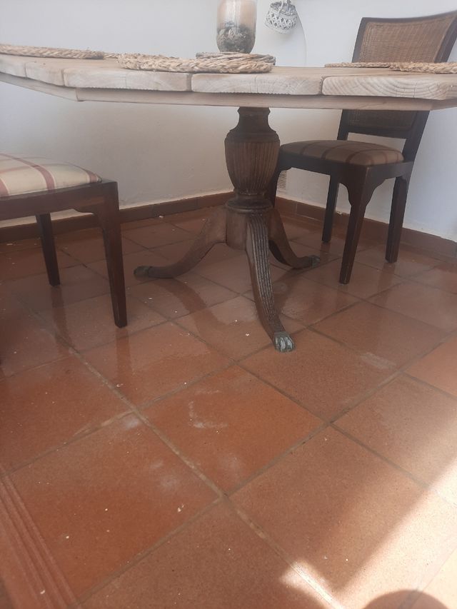 Mesa de comedor (SOLO MESA) tablero marino  160€