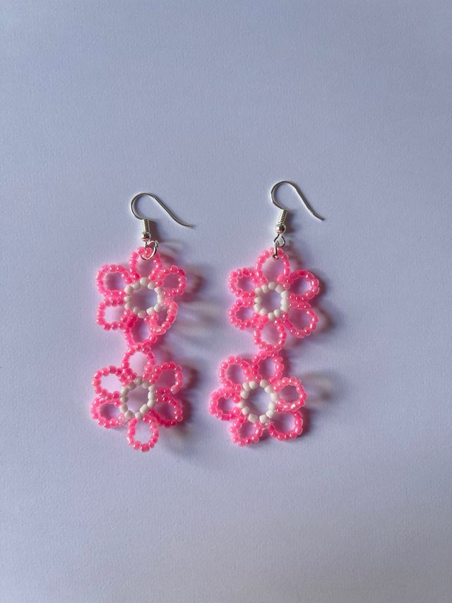 Pendientes flor