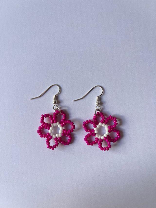 Pendientes flor
