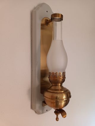 4 Apliques pared Quinqué