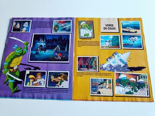 Album tortugas ninja COMPLETO
