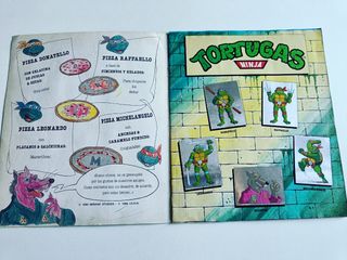 Album tortugas ninja COMPLETO
