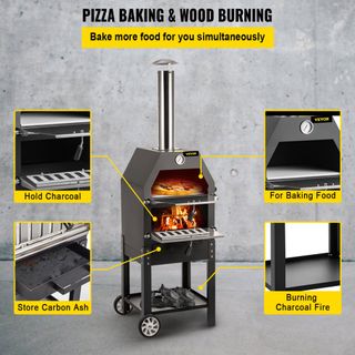 Forno a Legna Portatile per Pizza Barbecue da Este