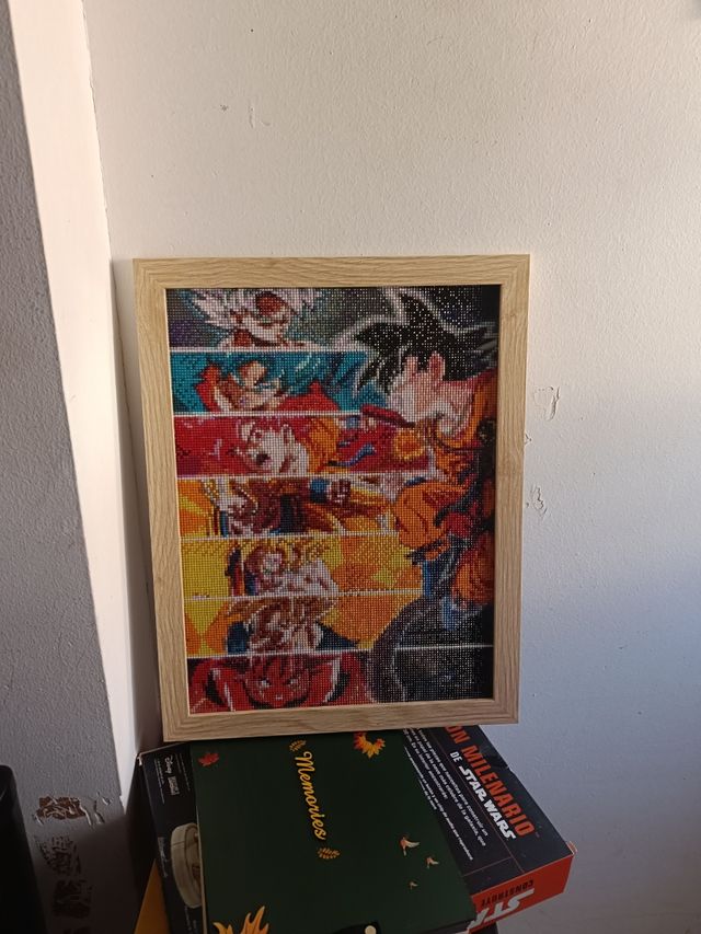 Cuadro Goku Diamond