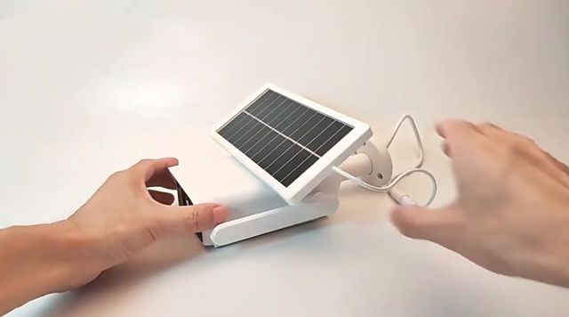 Cámara Solar inalámbrica de 3MP, videocámara IP🔐✅