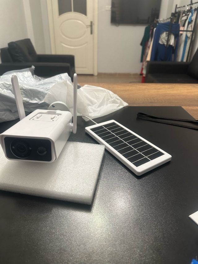 Cámara Solar inalámbrica de 3MP, videocámara IP🔐✅