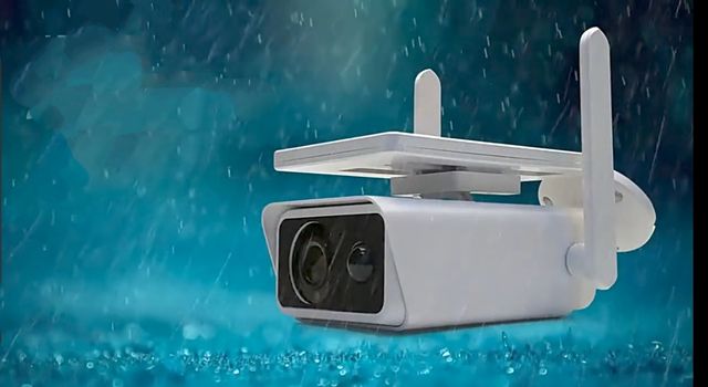 Cámara Solar inalámbrica de 3MP, videocámara IP🔐✅