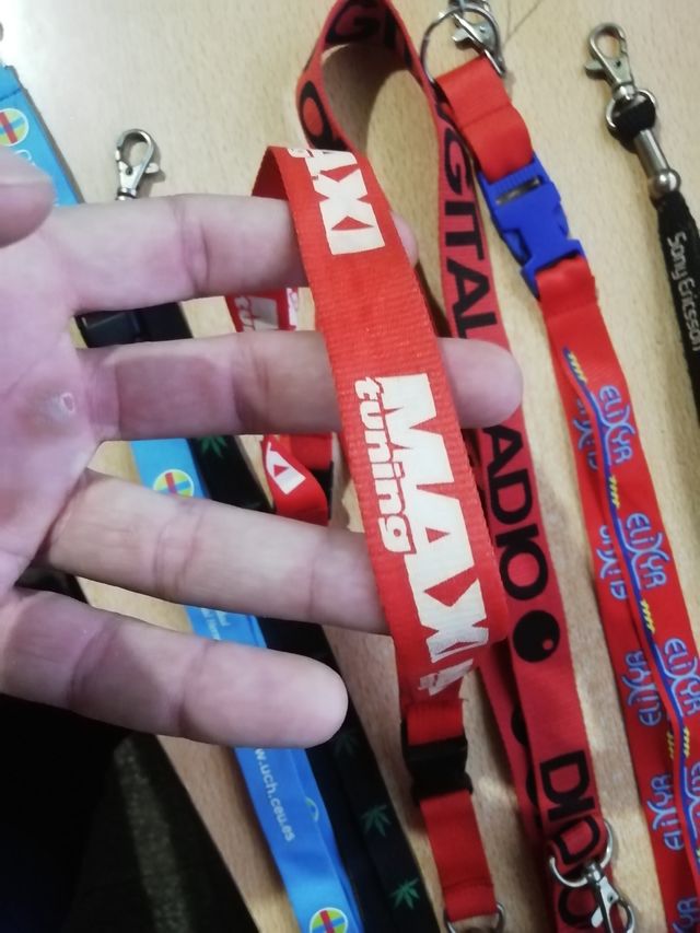 Collares 7 para colgar llaves, llaveros etc