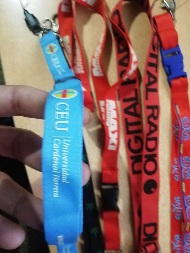 Collares 7 para colgar llaves, llaveros etc