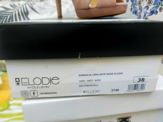 Zapatos Elodie tacon