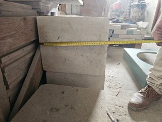 Macizo de mármol blanco Macael