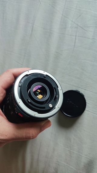 Canon AE-1 + objetivos + accesorios