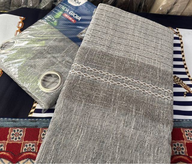 Due Tende Gioia 140x280 Filtrante Grigio