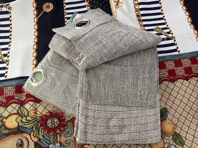 Due Tende Gioia 140x280 Filtrante Grigio