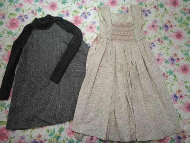 Lote vestidos niña 7-9 años hechos a