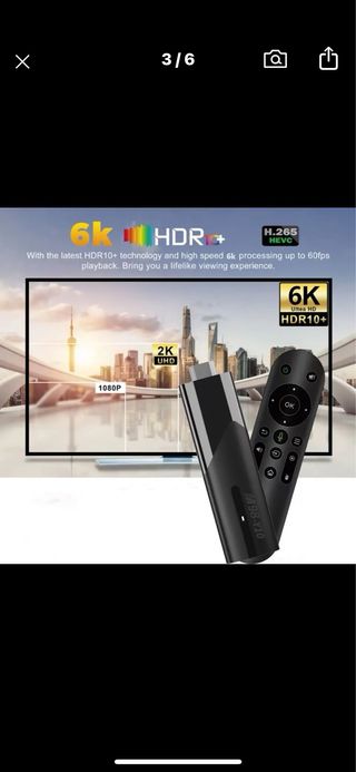 Mini dispositivo TV INTELIGENTE 4K