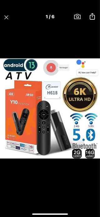 Mini dispositivo TV INTELIGENTE 4K